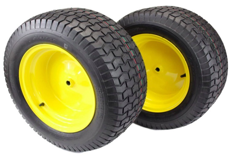 GY20663 John Deere Riding Lawn Mower الإطارات 22x9.5x12 22x9.50x12 مجموعة العجلات