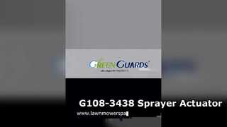 المحرك G108-3438 يناسب بخاخ العشب Toro Multi-Pro 1200/1250/5700-D